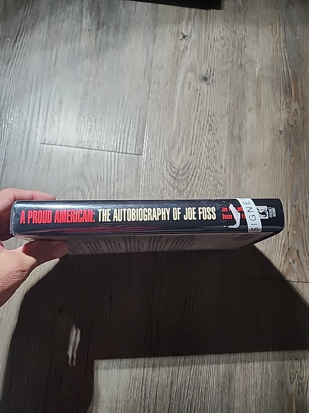 SIGNED 1st Printing First Edition A Proud American By Joe Foss 1992 HC DJ PC