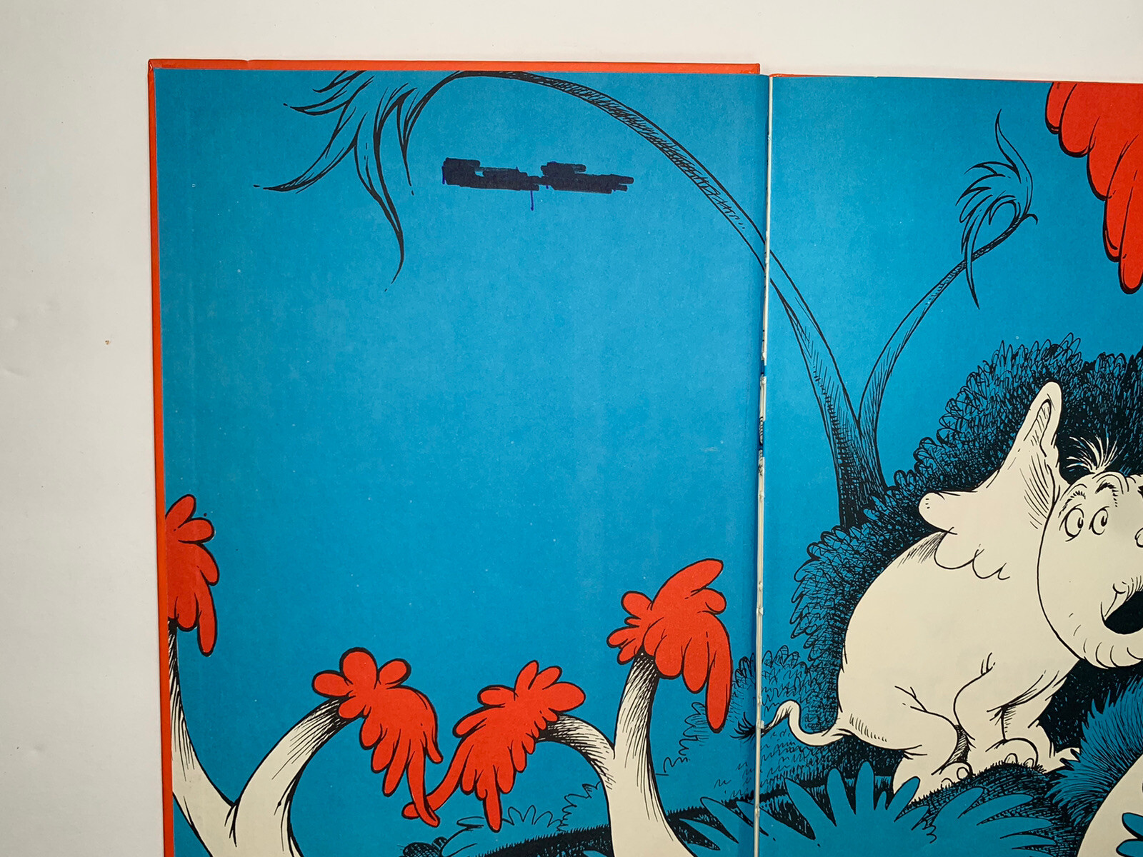DR SEUSS 1982 HORTON HEARS A WHO HARDCOVER BOOK 11 X 8 INCHES