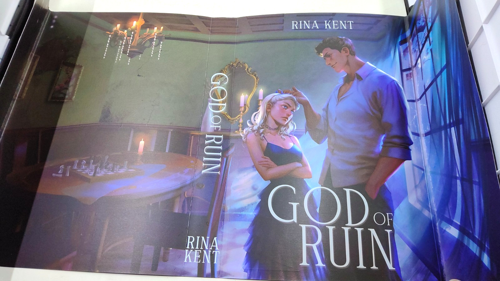 God of Wrath and God of Ruin by Rina Kent Books for Days Signed Exclusive Ed. HC