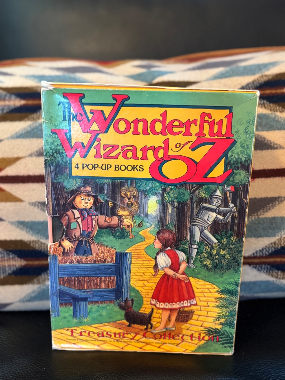 The Wizard of Oz Pop-up Books Set of 4 Treasury Collection Vintage