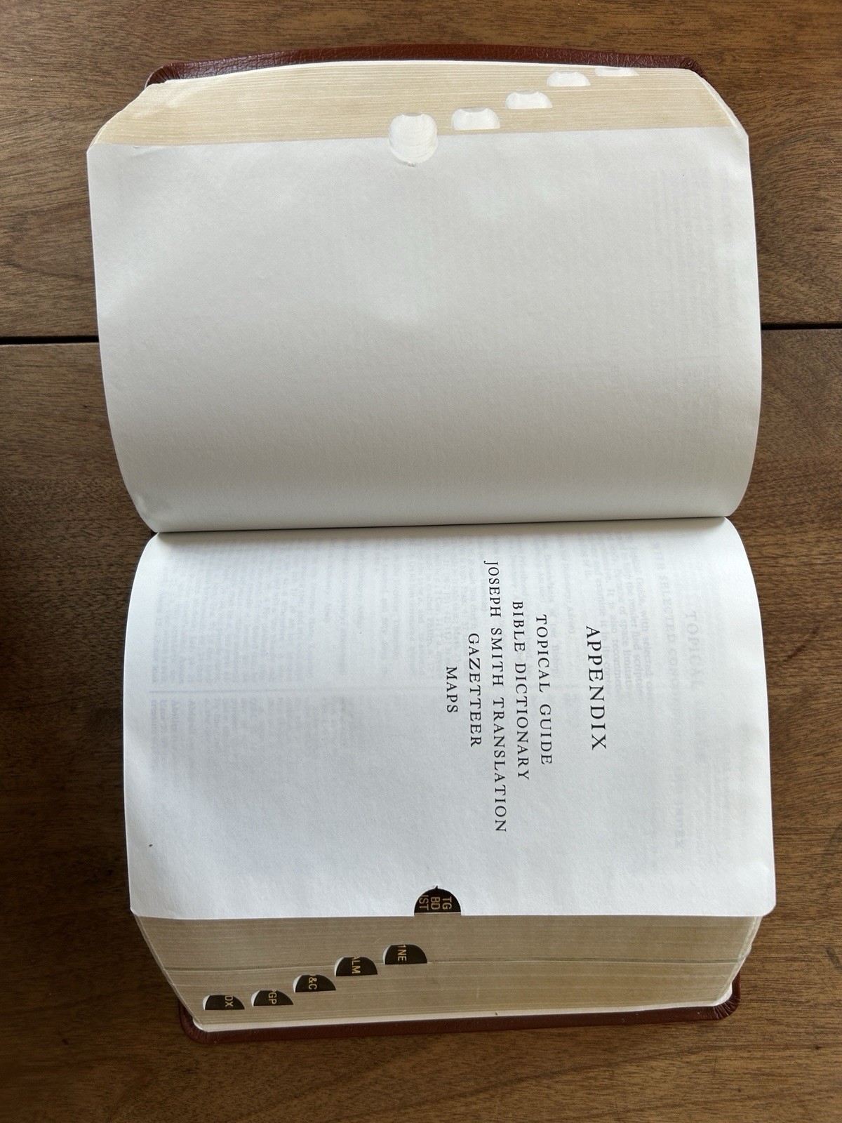 Holy Bible Book of Mormon Doctrine and Covenants Pearl of Great Price Indexed