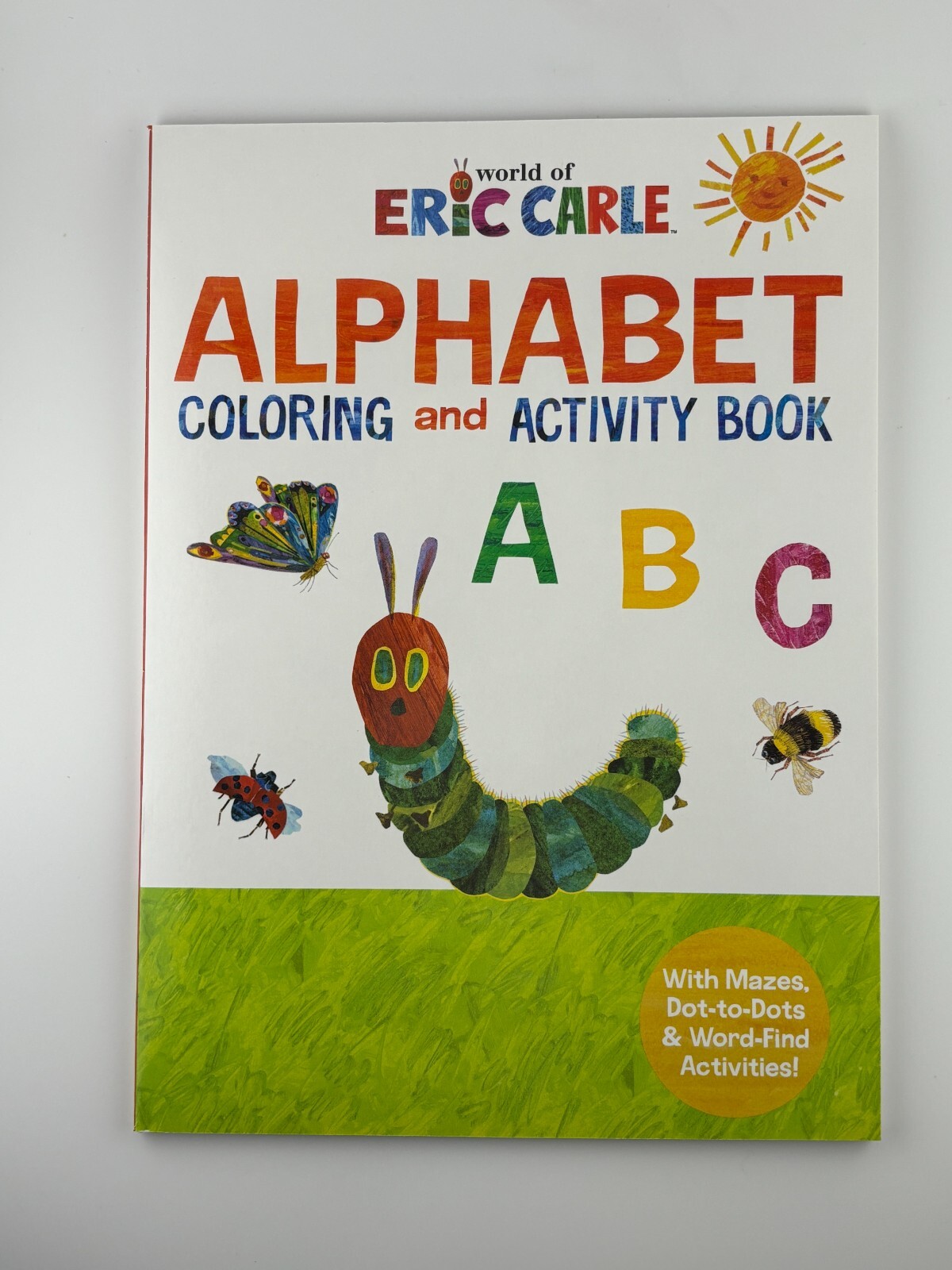Eric Carle (set of 2) Coloring & Activity books ALPHABET & NUMBERS 160 pages