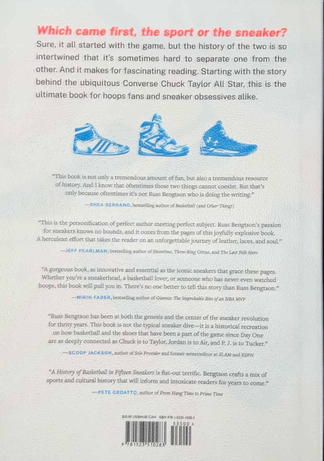 A History of Basketball in Fifteen Sneakers (Hardcover)
