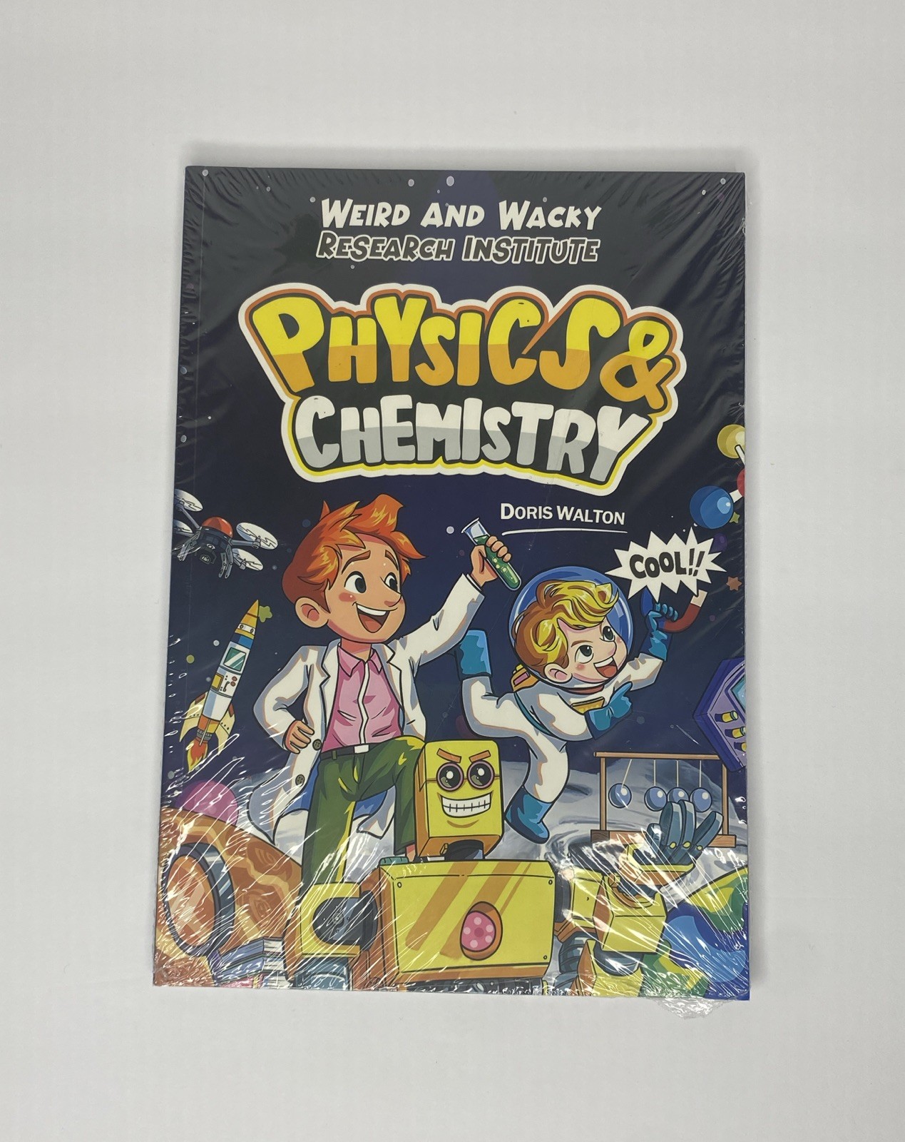 Weird and Wacky Research Institute Physics & Chemistry Comic Book Walton