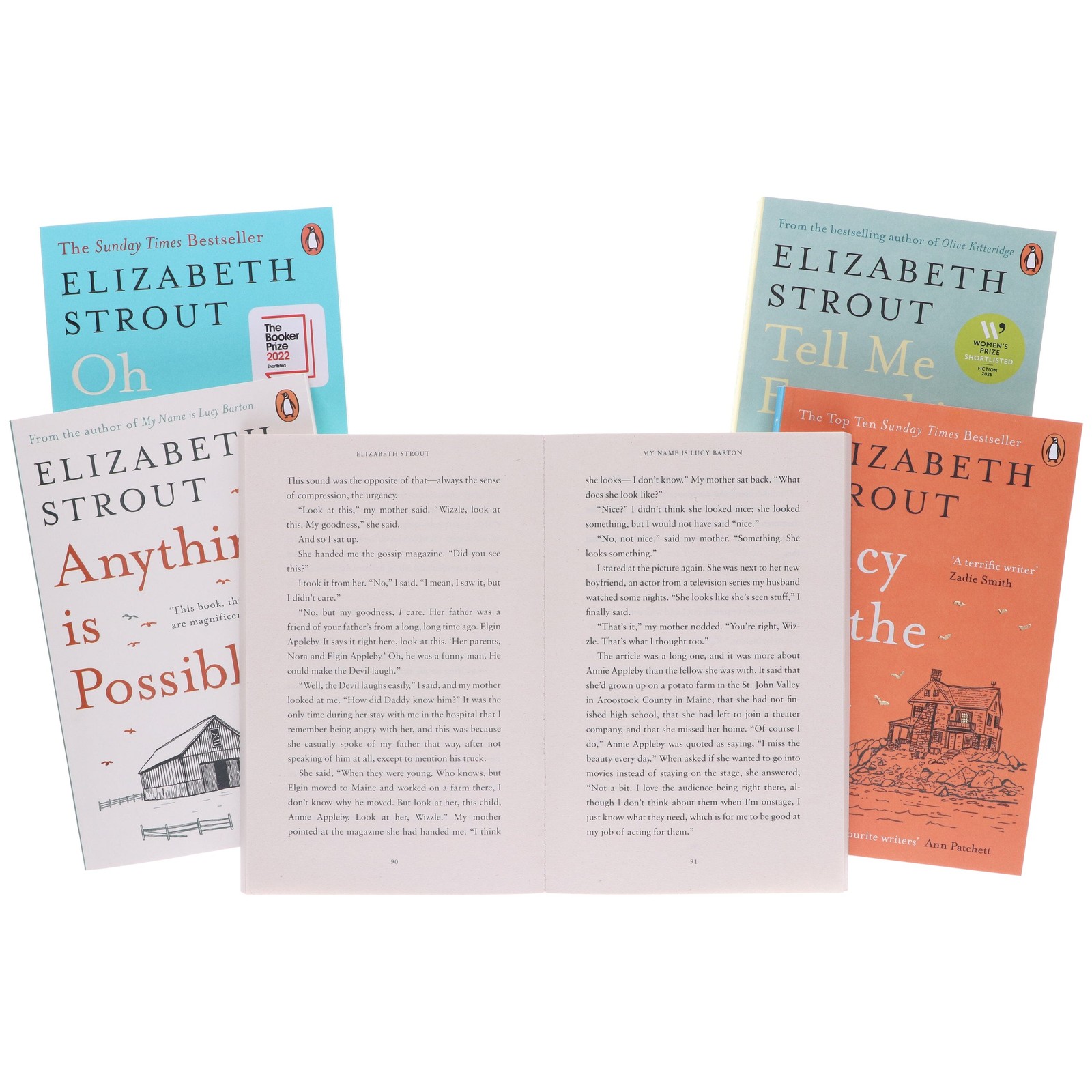 Amgash Series by Elizabeth Strout 5 Books Collection Set – Fiction – Paperback
