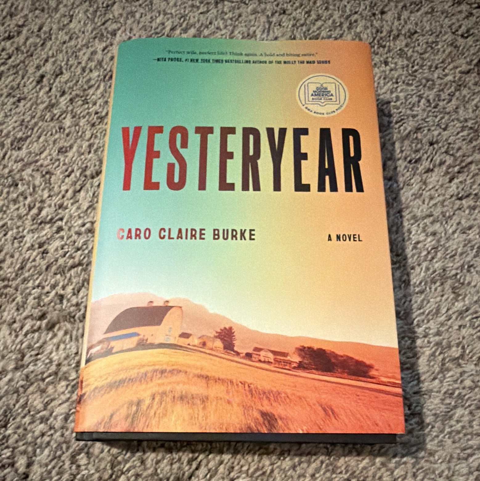 Yesteryear by Caro Claire Burke (2026 Paperback) Knopf Doubleday Novel