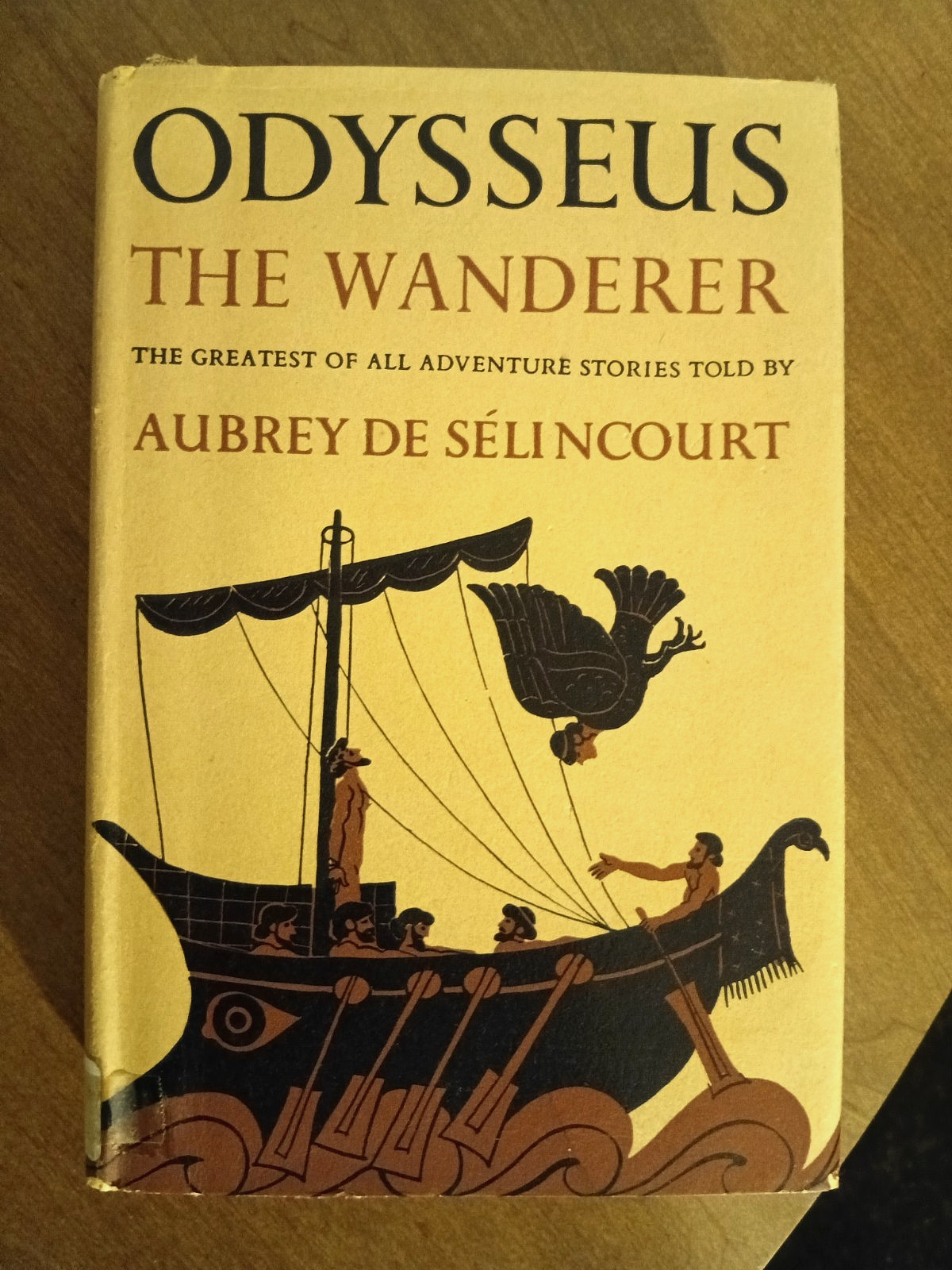 ~ ODYSSEUS THE WANDERER Aubrey De Selincourt Ex-Lib 1st Ed ILIAD / ODYSSEY ~