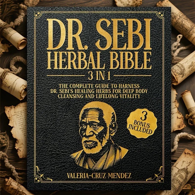Dr. Sebi Herbal Bible: [3 IN 1] The Complete Guide to Harness Dr. Sebi’s healing