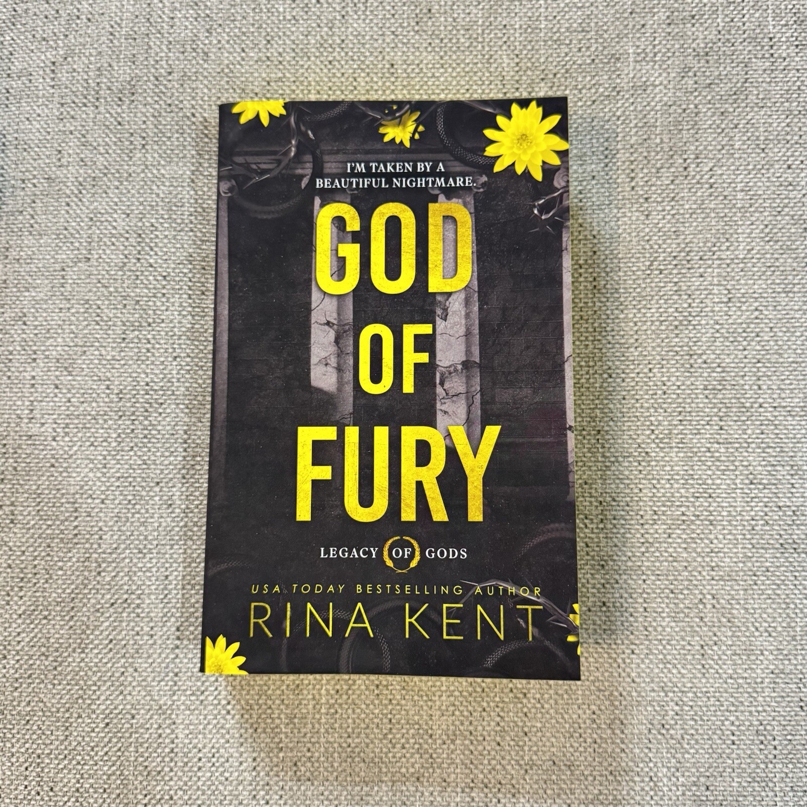 Legacy of Gods Rina Kent Deluxe Sprayed Edge Editions. Signed New God Of Malice