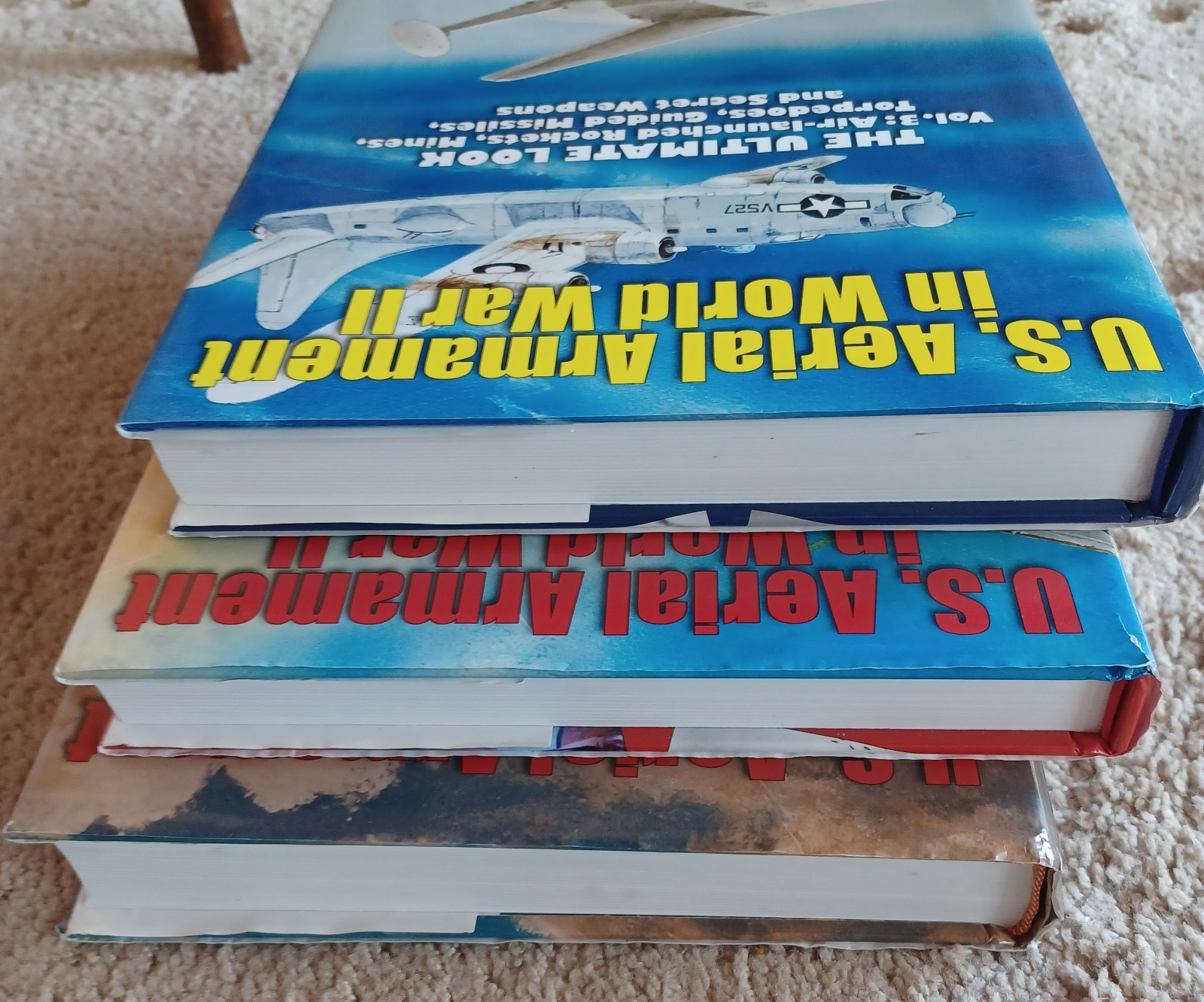 U.S. Aerial Armament in World War II ~ All 3 Volumes By William Wolf