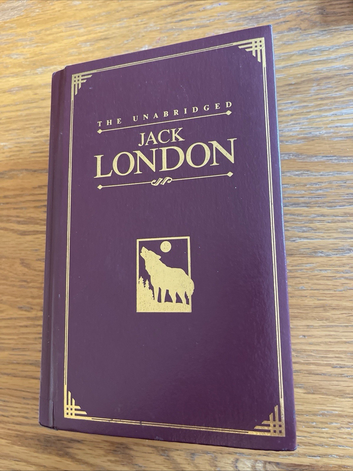 The Unabridged Jack London Book Hardcover Leather Bound Luxury Edition 1997