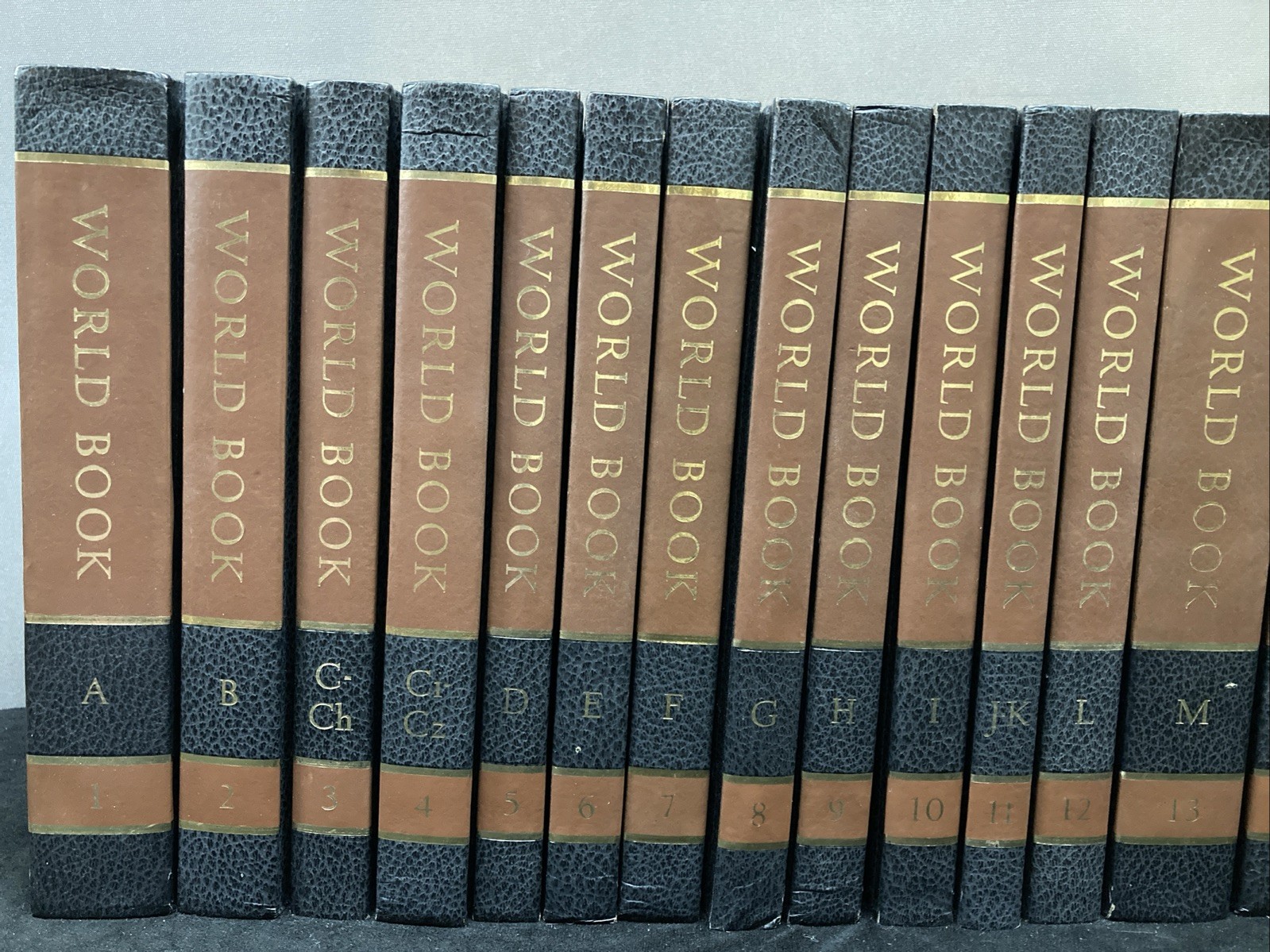 The World Book Encyclopedia 1979 Set of 22 Vintage Hard Cover