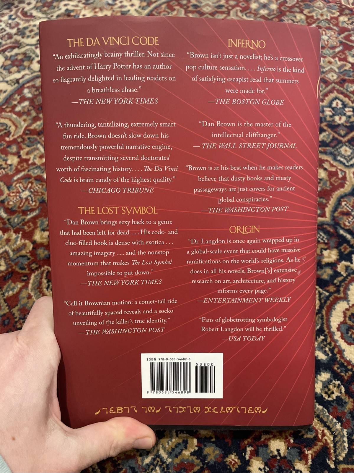 The Secret of Secrets by Dan Brown 2025 Retail Hardcover First Edition