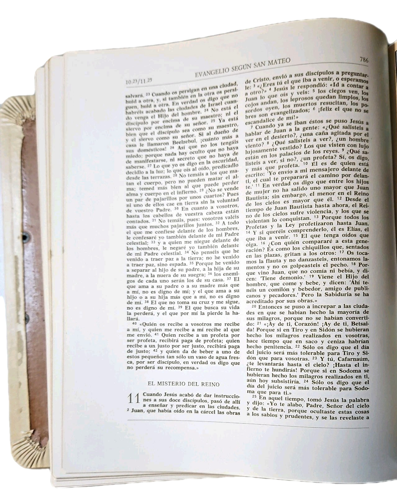 La Biblia EDAF Madrid 1967 Casimiro Morcillo Luxury Edition Bible Leather
