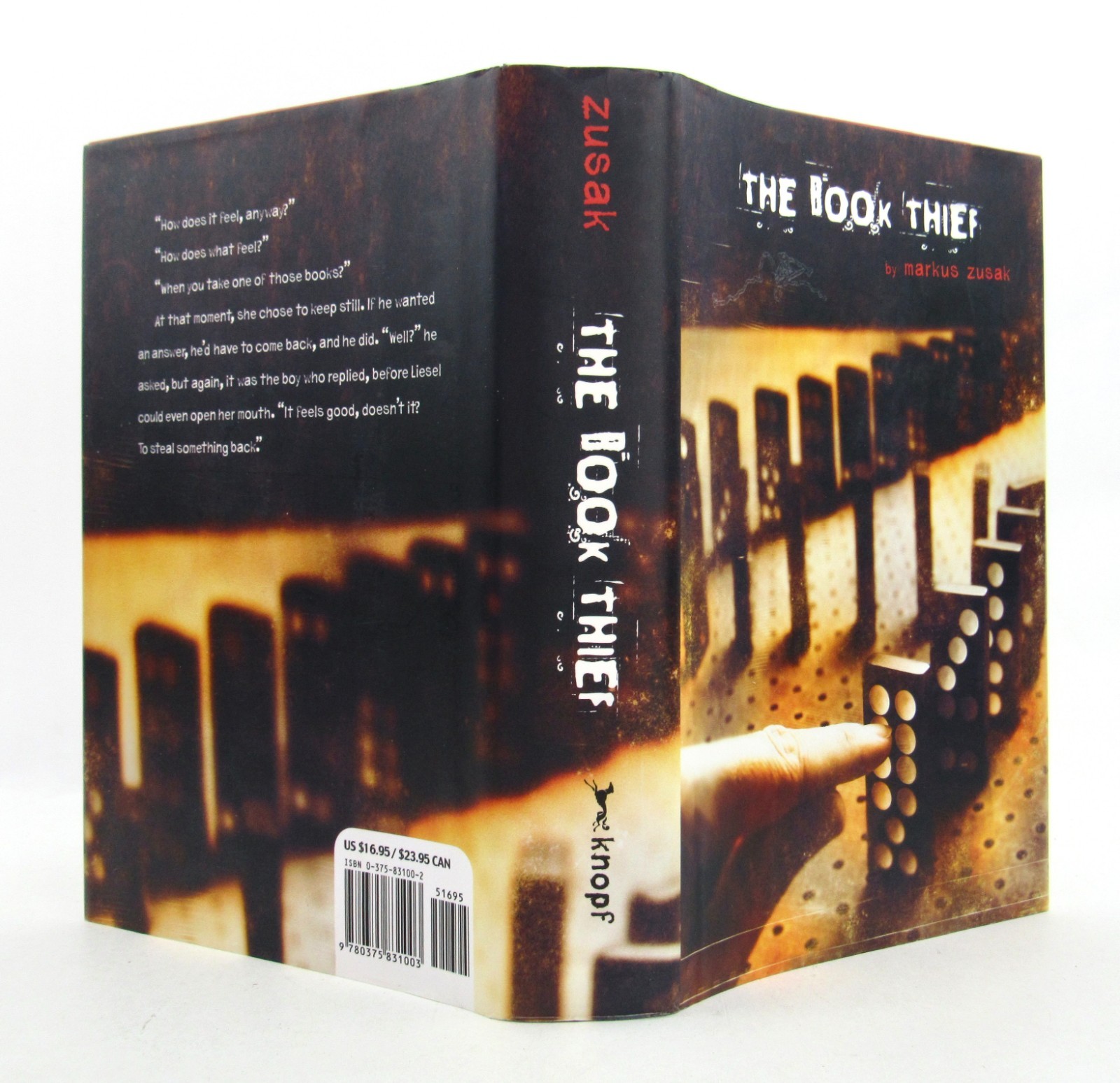 THE BOOK THIEF Markus Zusak 2006 First Edition 1st Printing Signed HBDJ EXC L1