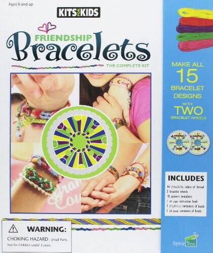 Friendship Bracelets: The Complete Kit (Kits for Kids) – Misc. Supplies – GOOD