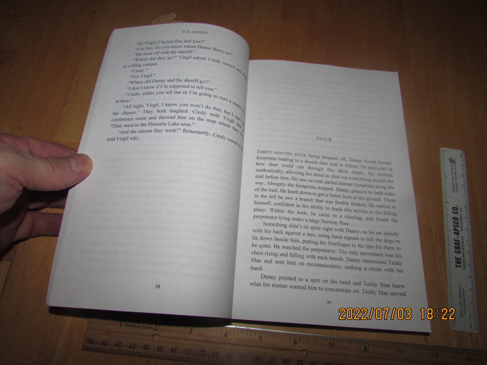 The Air of Deception by D. K. Amsden (2015, UK- A Format Paperback)