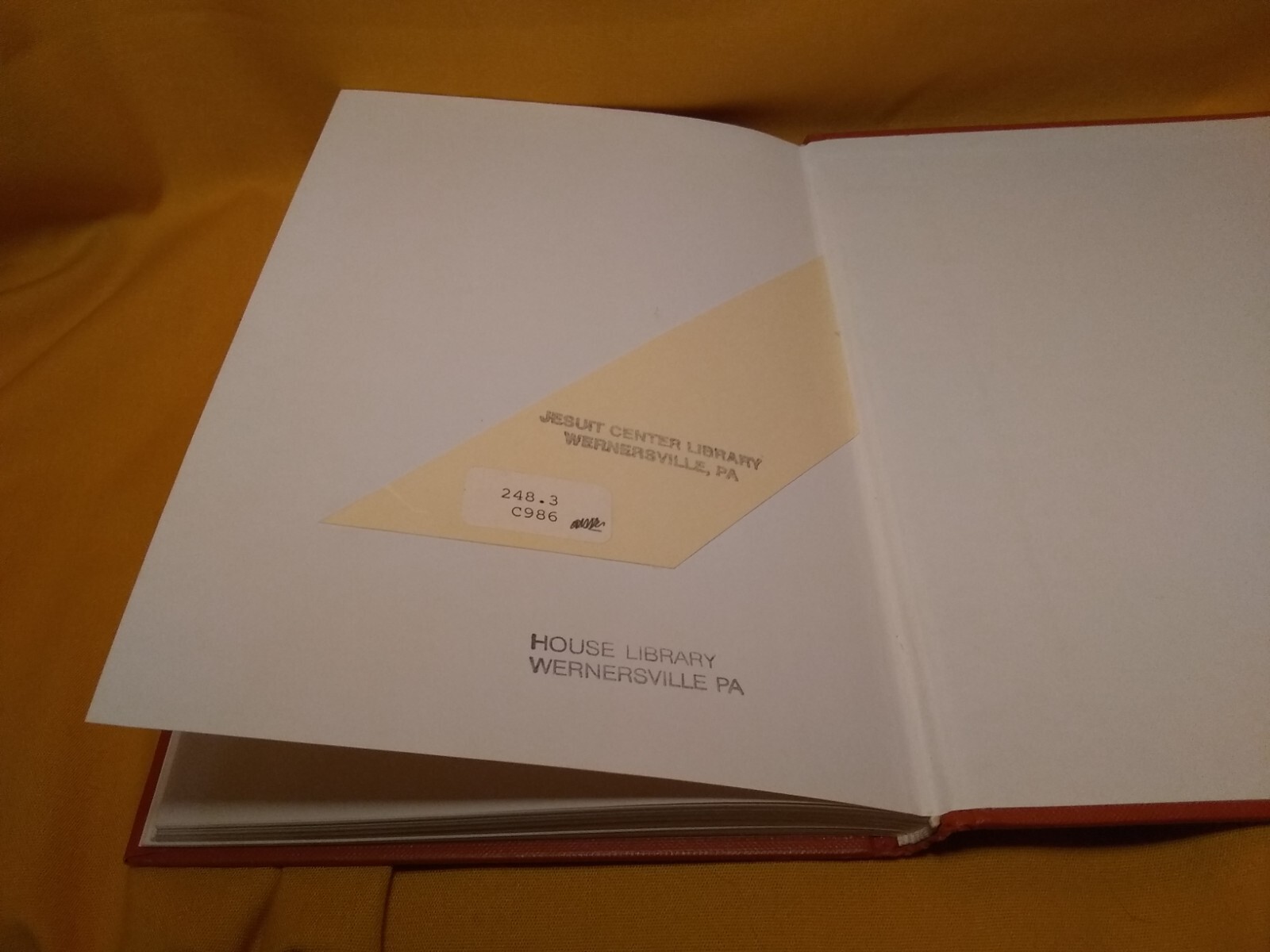 The Spiritual Exercises Made in Everyday Life Gilles Cusson HCDJ 1989 Jesuit