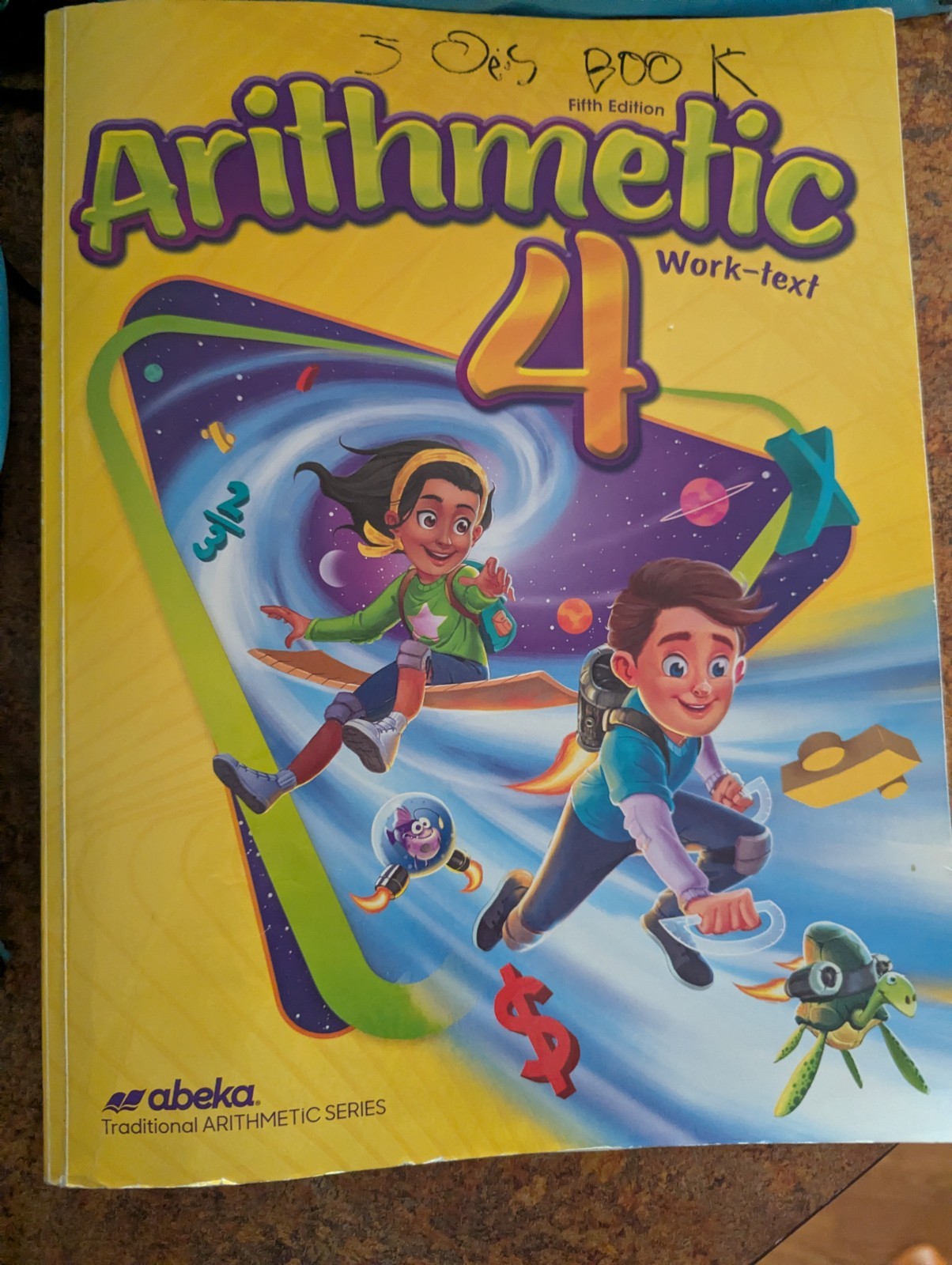 Abeka Arithmetic 4 Work Text, 5th Edition 2022, final 200 pages only. No Writing