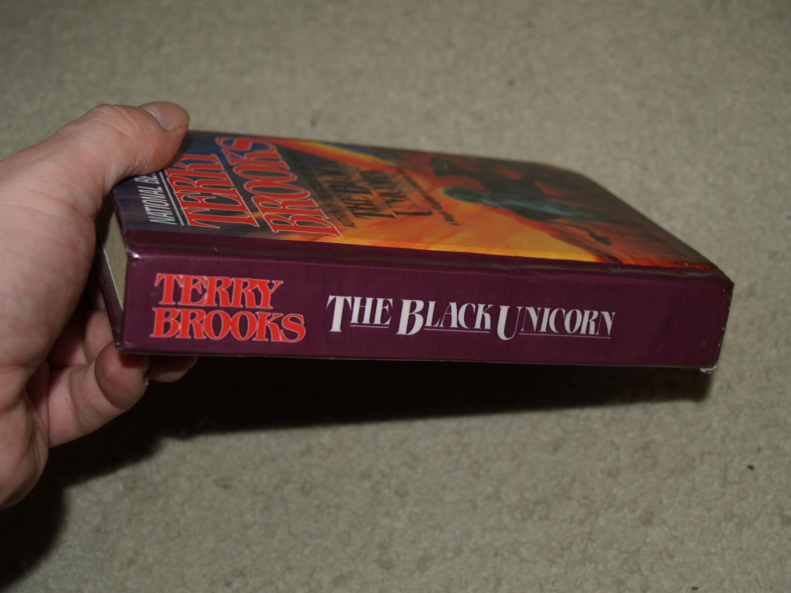 The Black Unicorn Terry Brooks Hardcover 1988 Del Rey Follettbound