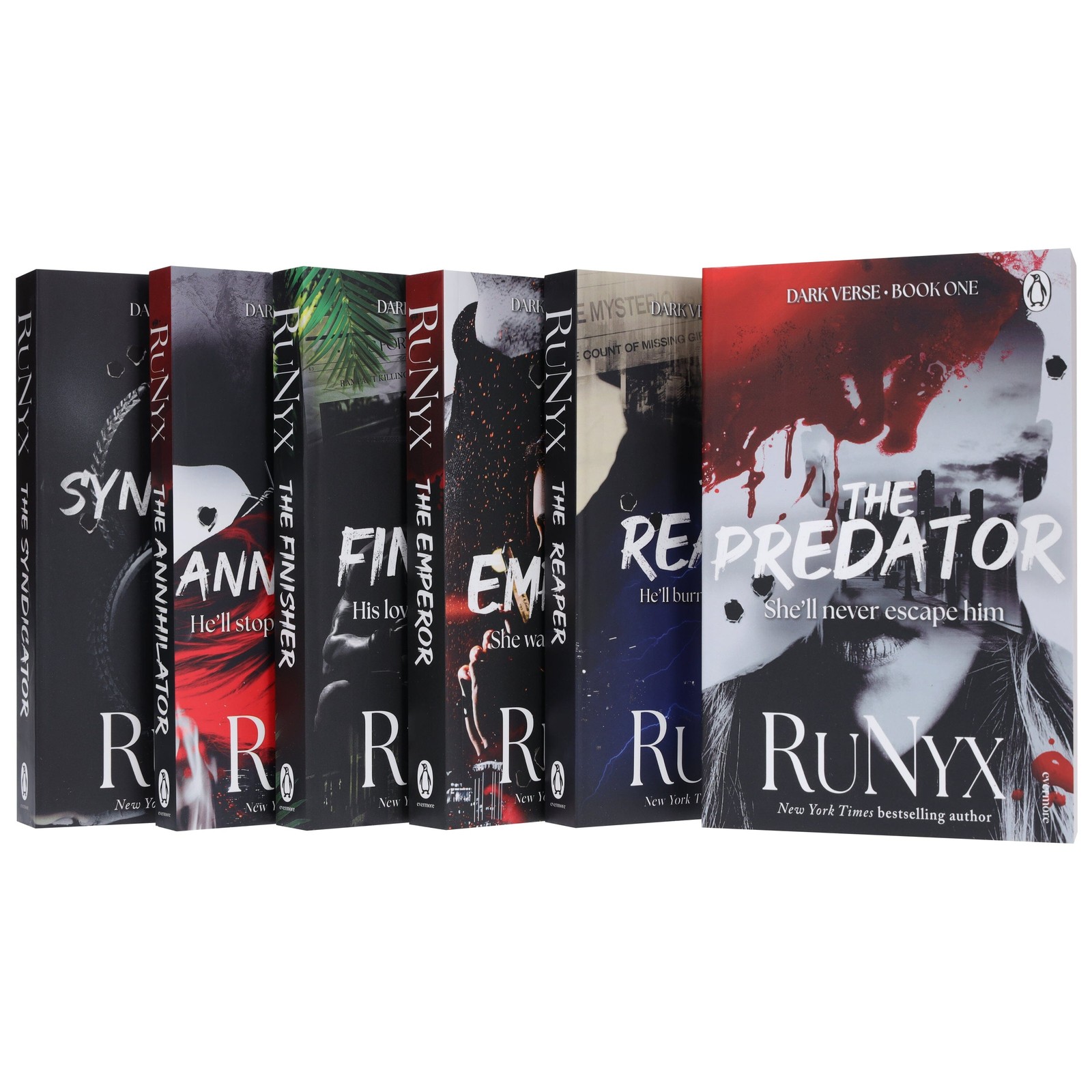 The Dark Verse Series by RuNyx 6 Books Collection Set – Fiction – Paperback
