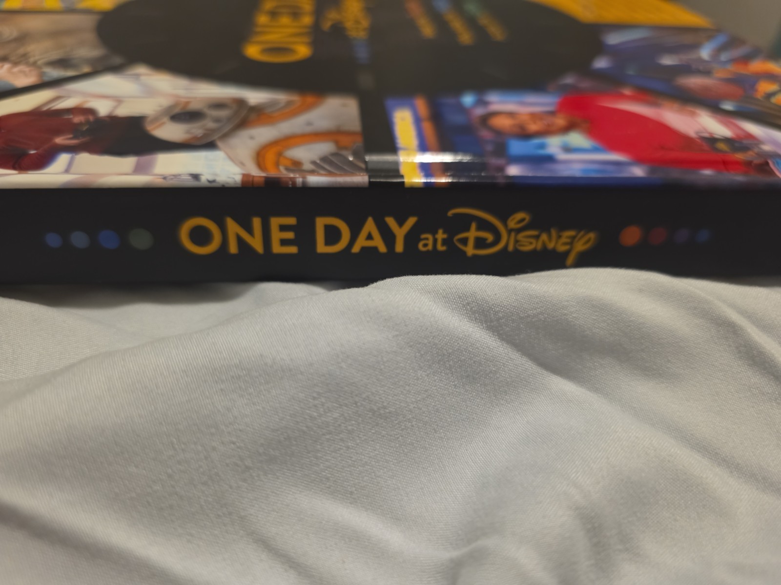 One Day at Disney Coffee Table Size Hardcover Book 12.25 x 12.25″ 228 Pages