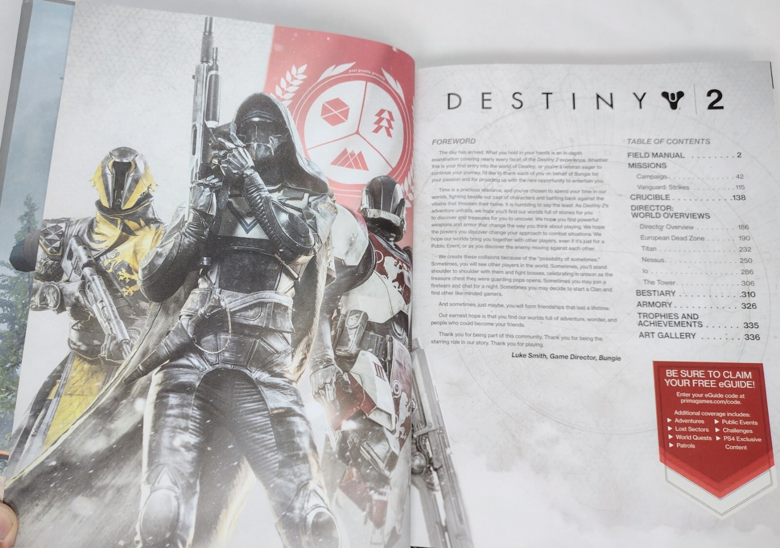 2017 Destiny 2 Prima Collectors Edition Guide Hardcover Guardian Book 352 Pages