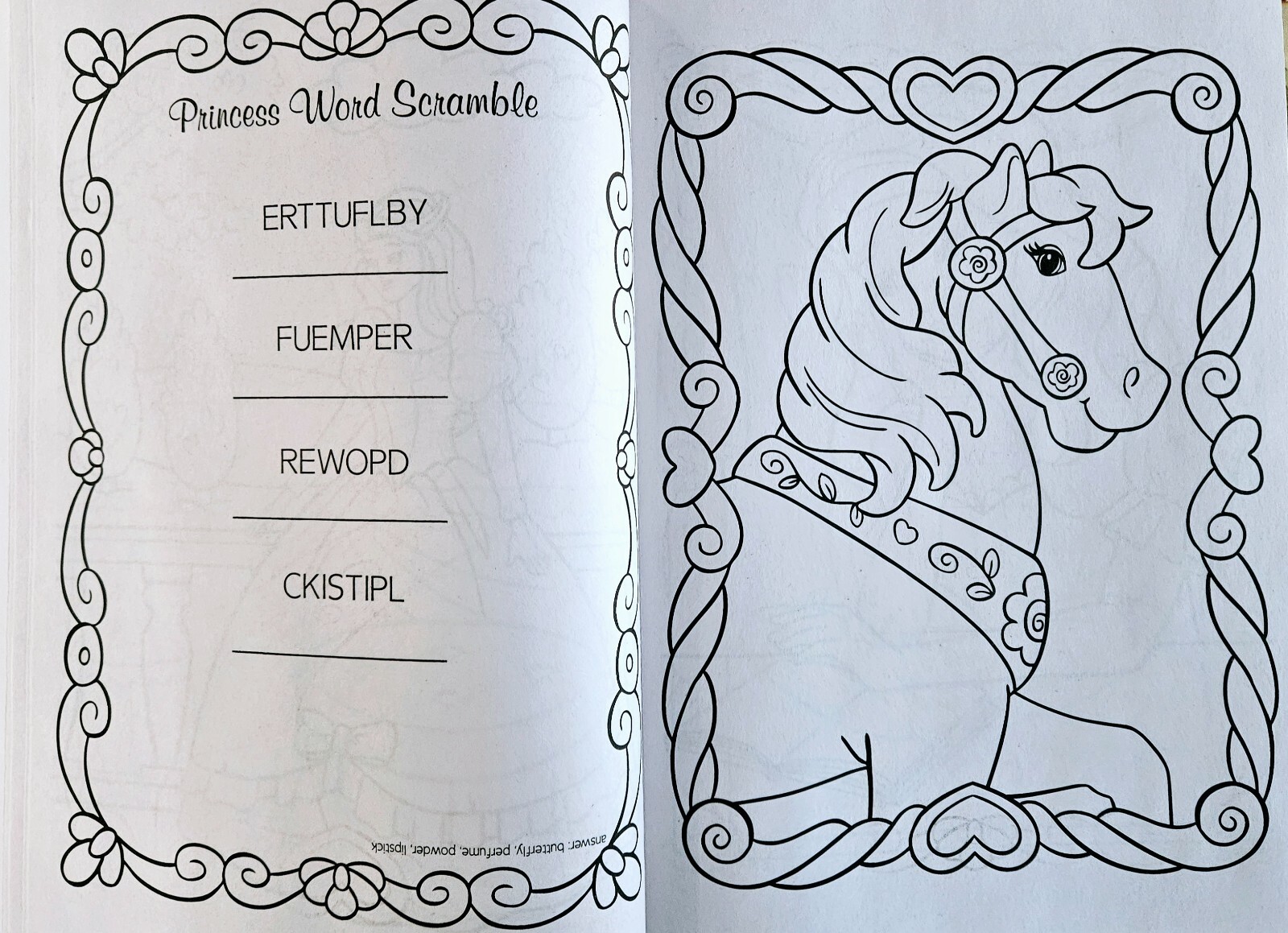 MERMAID & PRINCESS Giant Coloring & Activity Books 256 pages total BRAND NEW