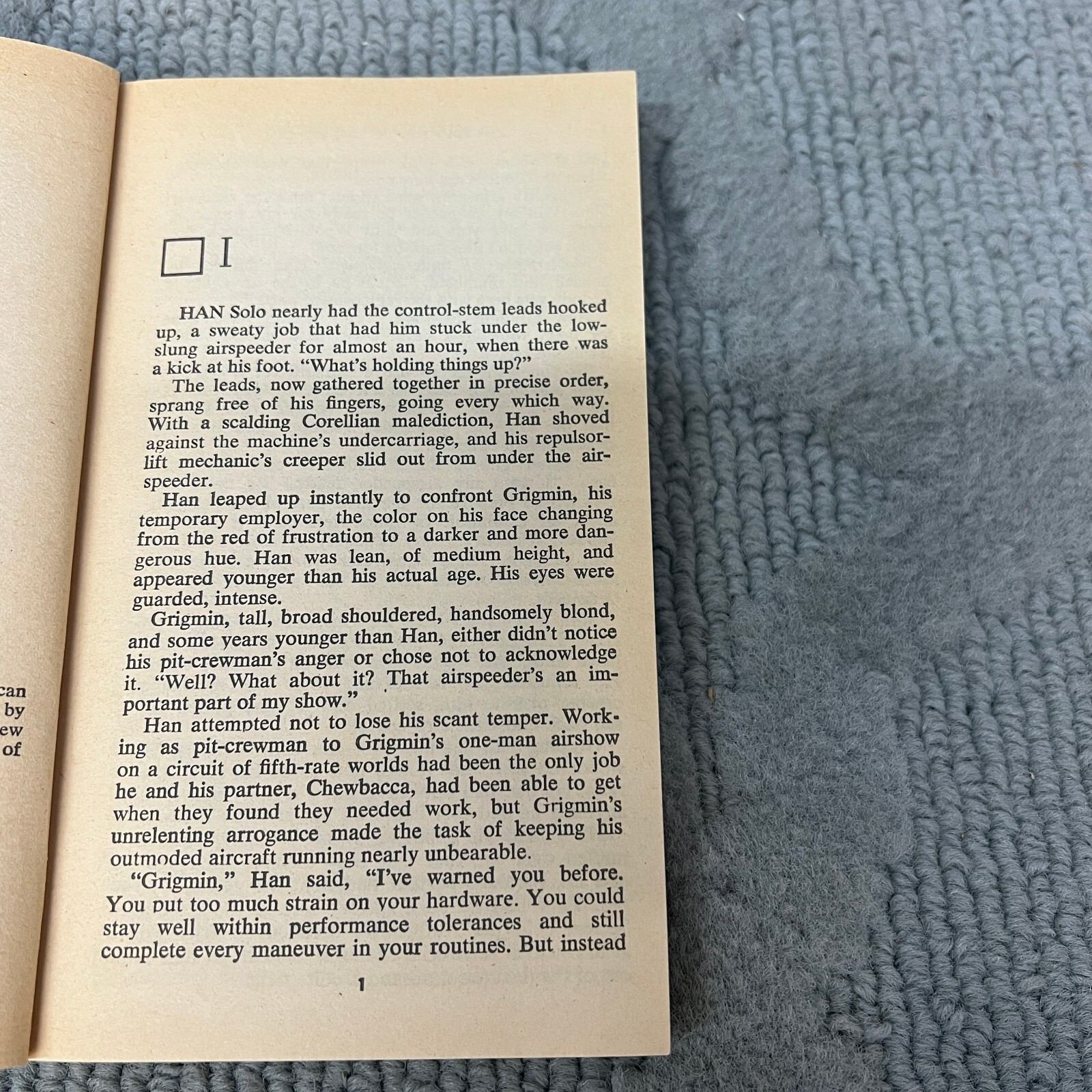 Han Solo And The Lost Legacy Science Fiction Paperback Book by Brian Daley 1983