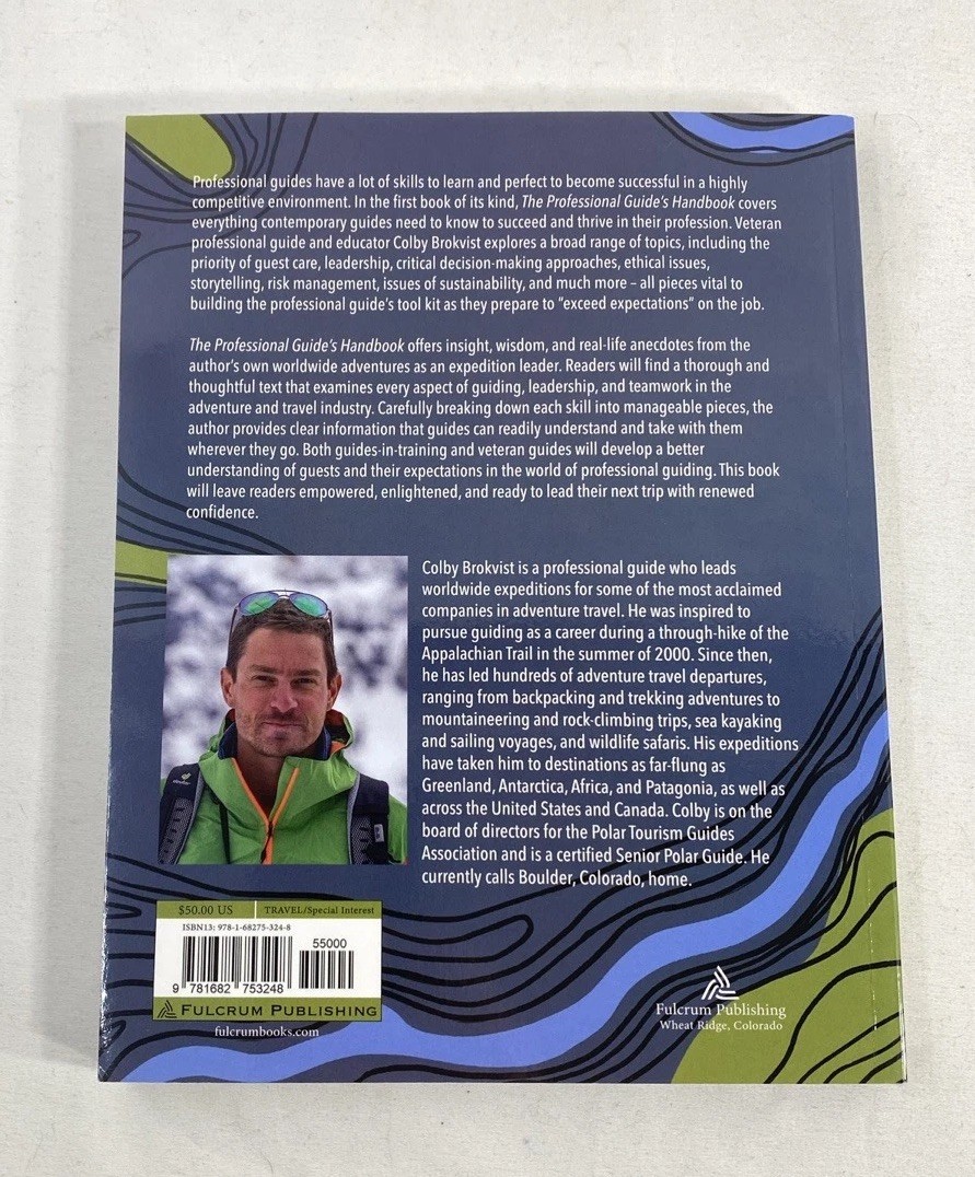 The Professional Guide’s Handbook ~ Colby Brokvist ~ c2022 ~ PB ~ VG