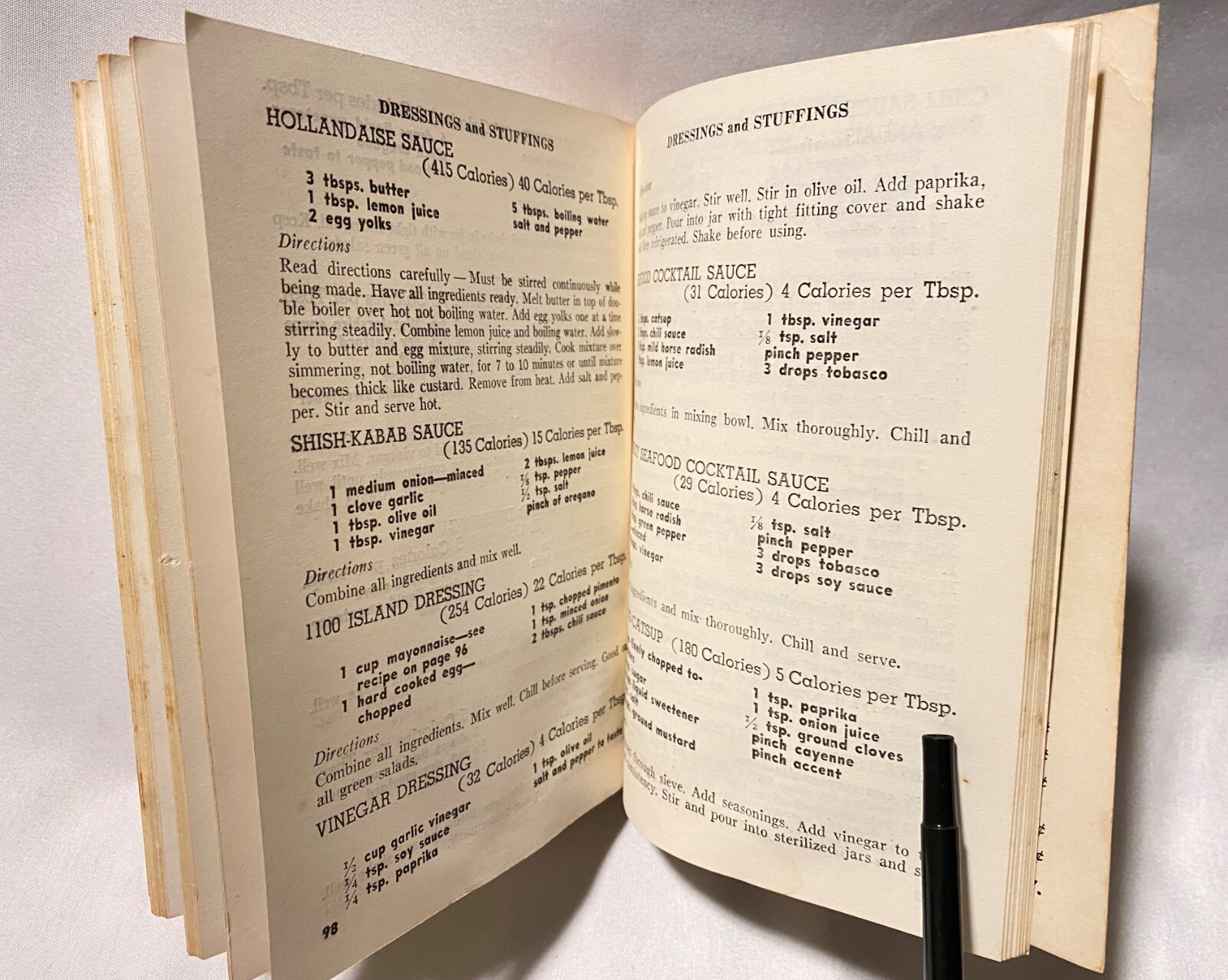 Vintage 1961 Tasty Low Calorie Diet Cook Book 1-128 Pages