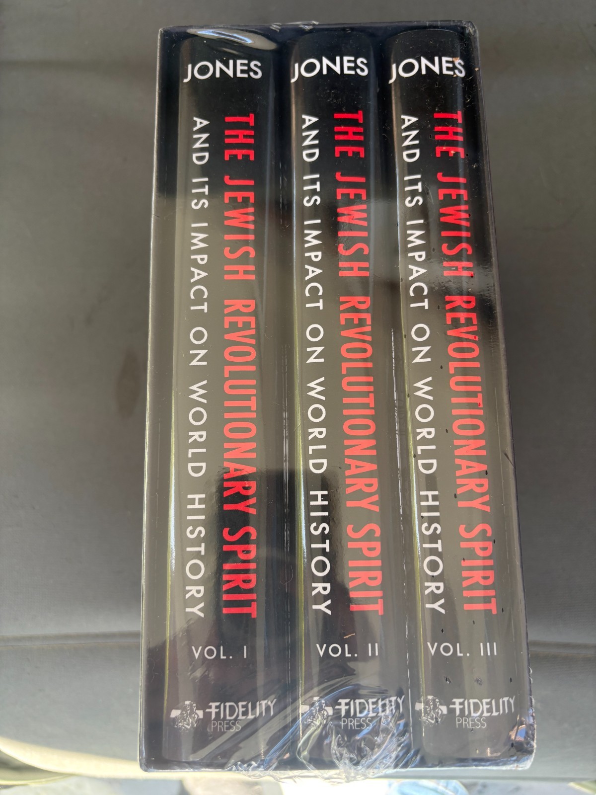 The Jewish Revolutionary Spirit by Michael Jones. 3 vols.