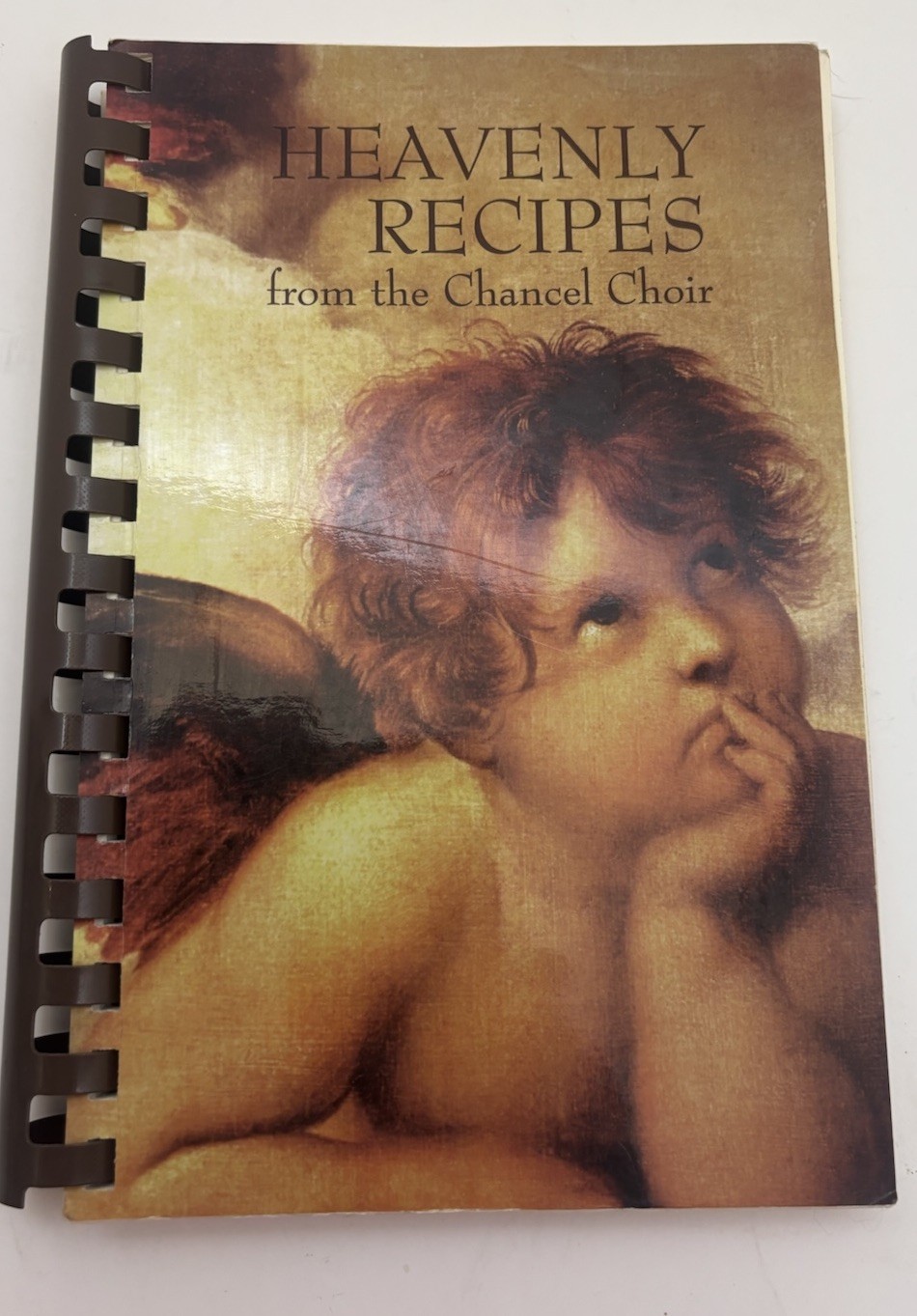 Vtg Church Community Cookbook Heavenly Recipes Chancel Choir Indiana 200+ Pages