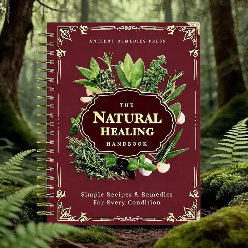 The Natural Healing Handbook Spiral Bound Guide For Herbal Remedies And NaturalT