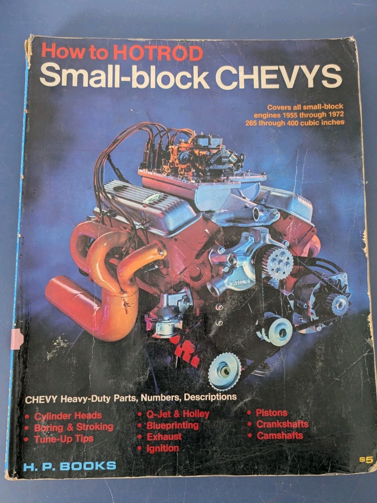 2 Bks How to Hotrod Small-Block Chevys + Big Block Chevys Bob Waar, Bill Fisher