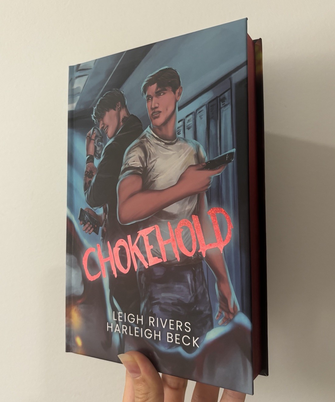 SIGNED D&D Dark & Disturbed: Chokehold By Leigh Rivers & Harleigh Beck New