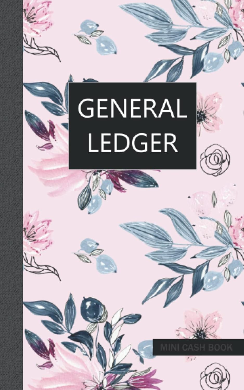 General Ledger Mini Cash Book: Small Ledger Book, 120 pages , 5×8 inches, vintag