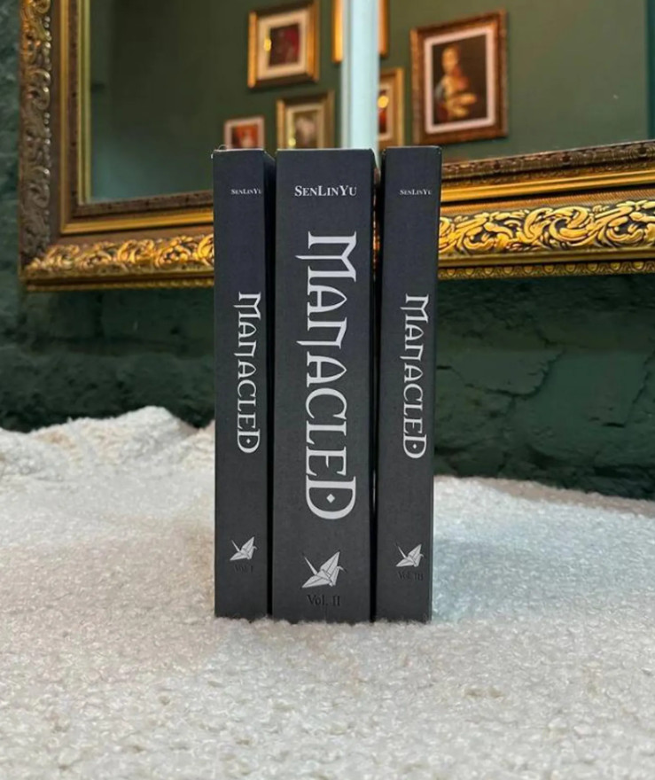 Manacled Book : Complete 3-Volume Hardcover Edition with Illustrations. Manacled
