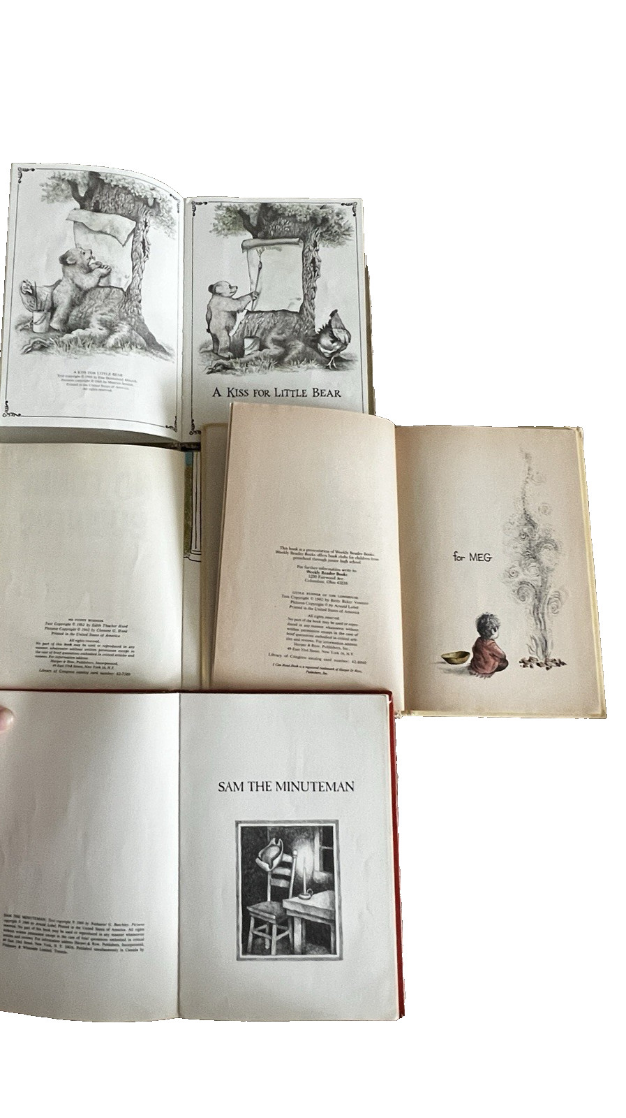 Vintage Hardcover Kids 12 Book Lot – Maurice Sendak, Arnold Lobel, Step-Up Books
