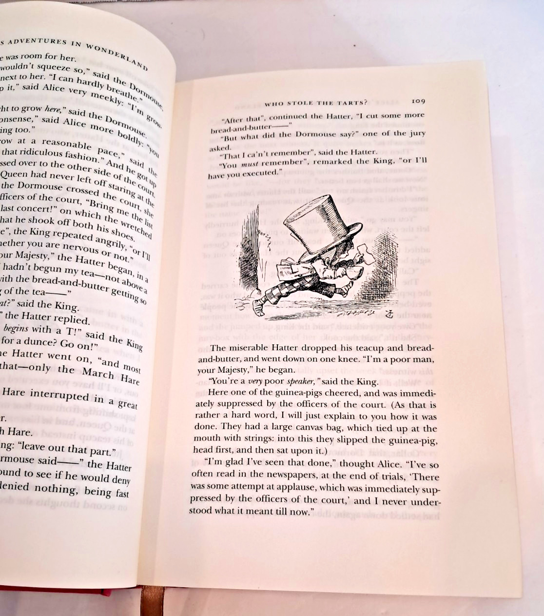 Alice’s Adventures in Wonderland by Lewis Carroll B&N Pink Luxury Edition C5