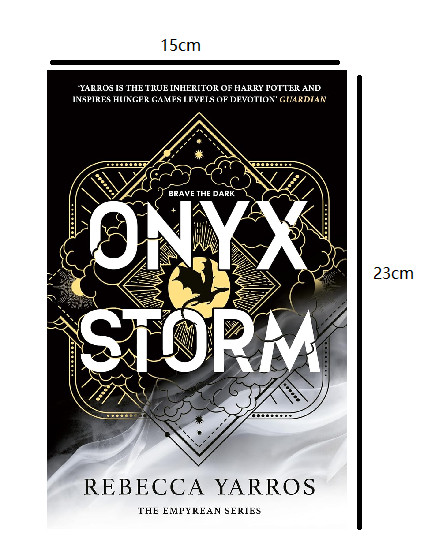 Onyx Storm Paperback By Rebecca Yarros New Free shipping