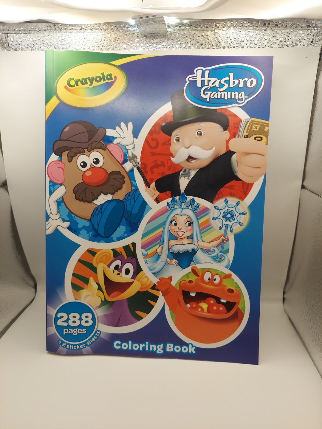 Crayola: Hasbro Gaming 288 pages JUMBO Coloring Book with Stickers