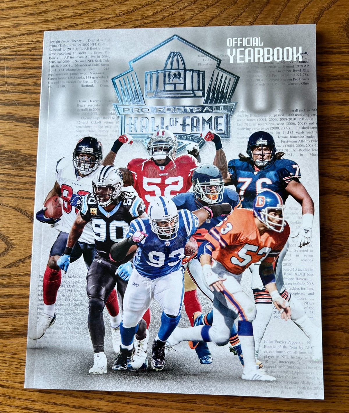NEW Pro Football Hall of Fame 2024-25 Official Paperback Book 128 Pages