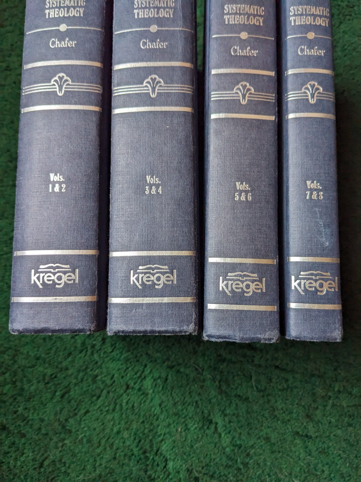 Lewis Sperry Chafer Systematic Theology Volumes 1-8 In 4 Vol. Set Hardcover GUC