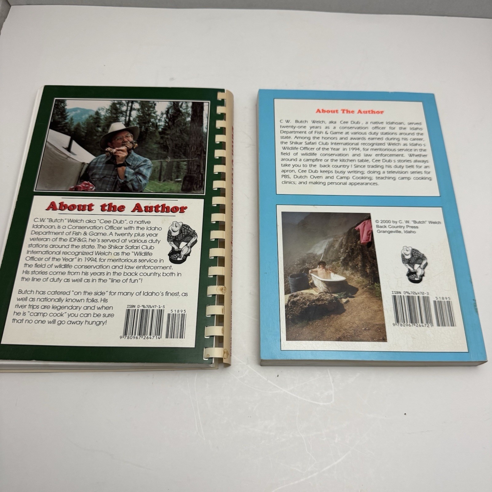 Set Of 2 Cee Dub’s Dutch Oven Cookbooks Recipes And Tall Tales Each 200+ Pages