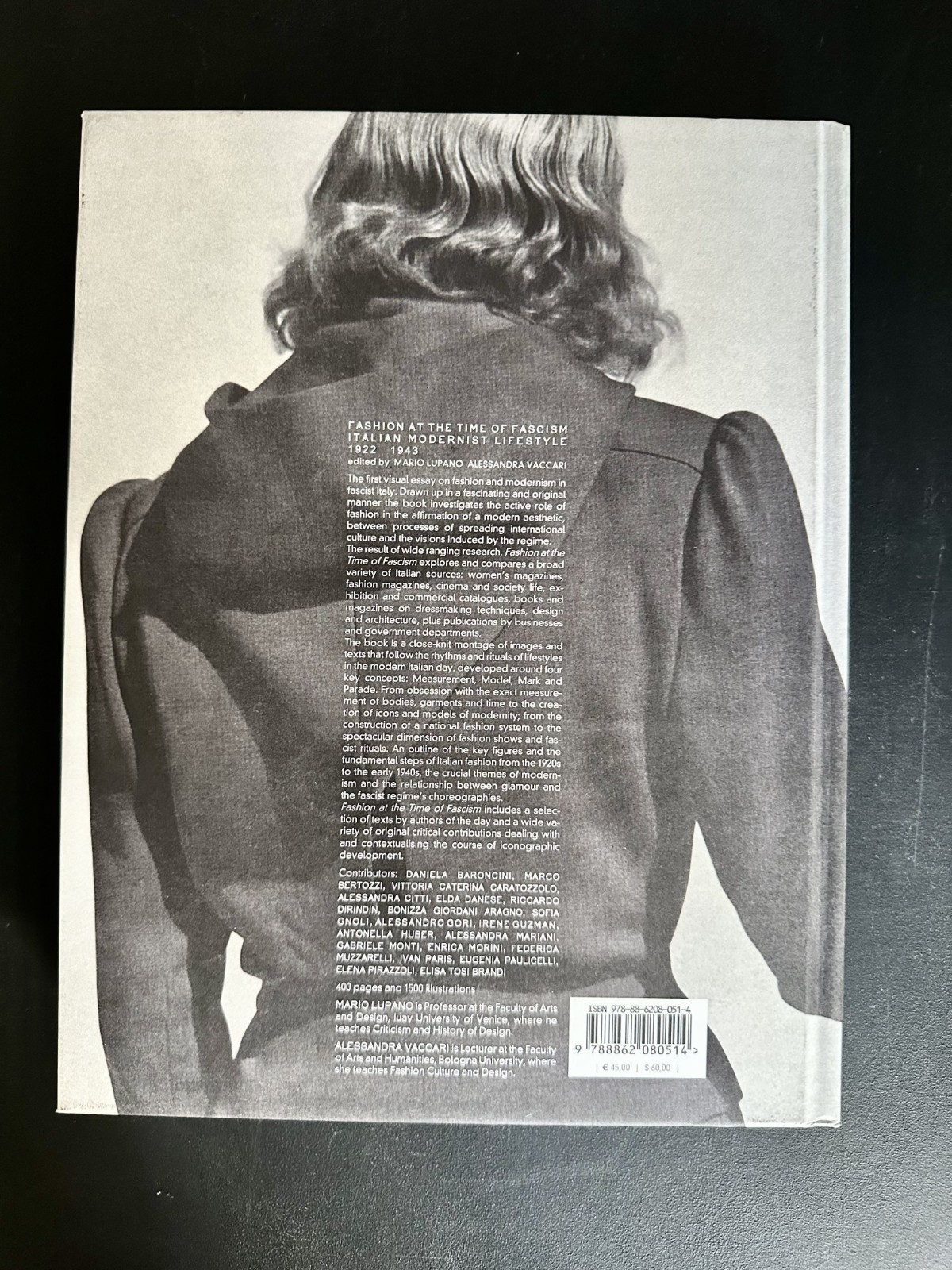 Fashion at the Time of Fascism: Italian Modernist Lifestyle 1922-1943 RARE book