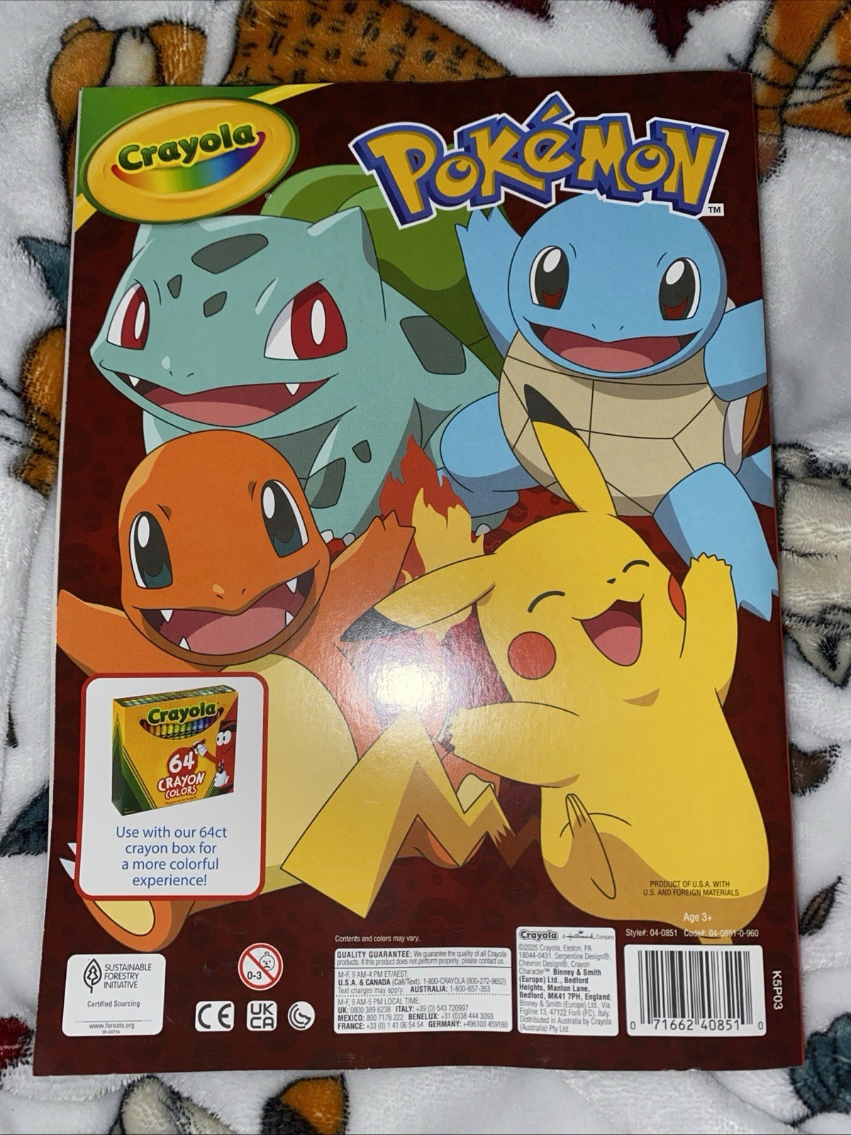 Pokémon Coloring Book 288 Pages