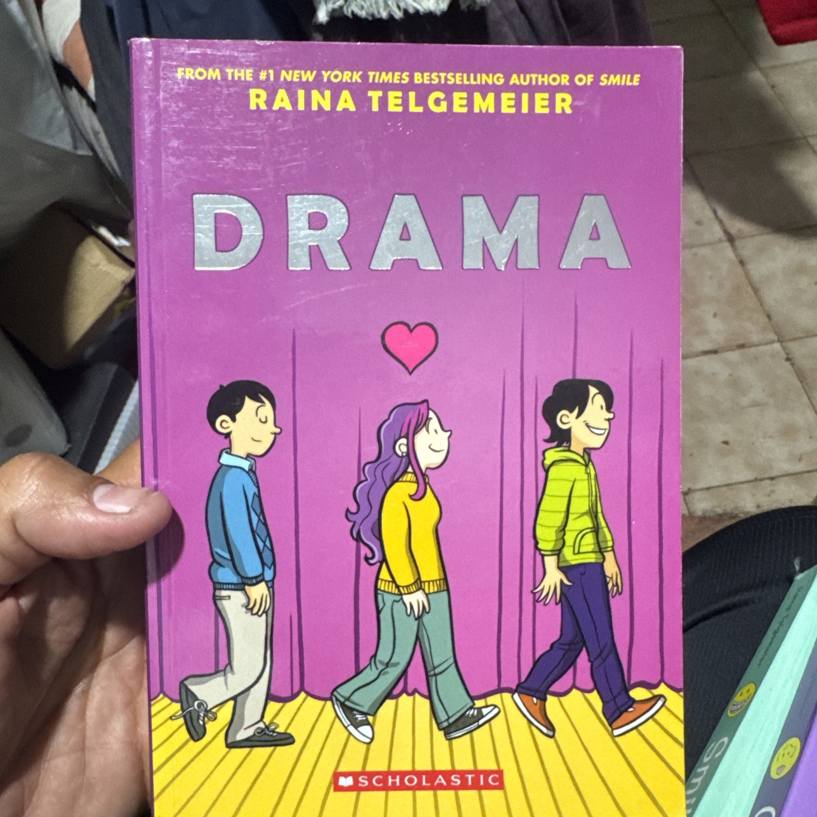 Smile, Guts, Drama By Telgemeier, Raina – GOOD condition