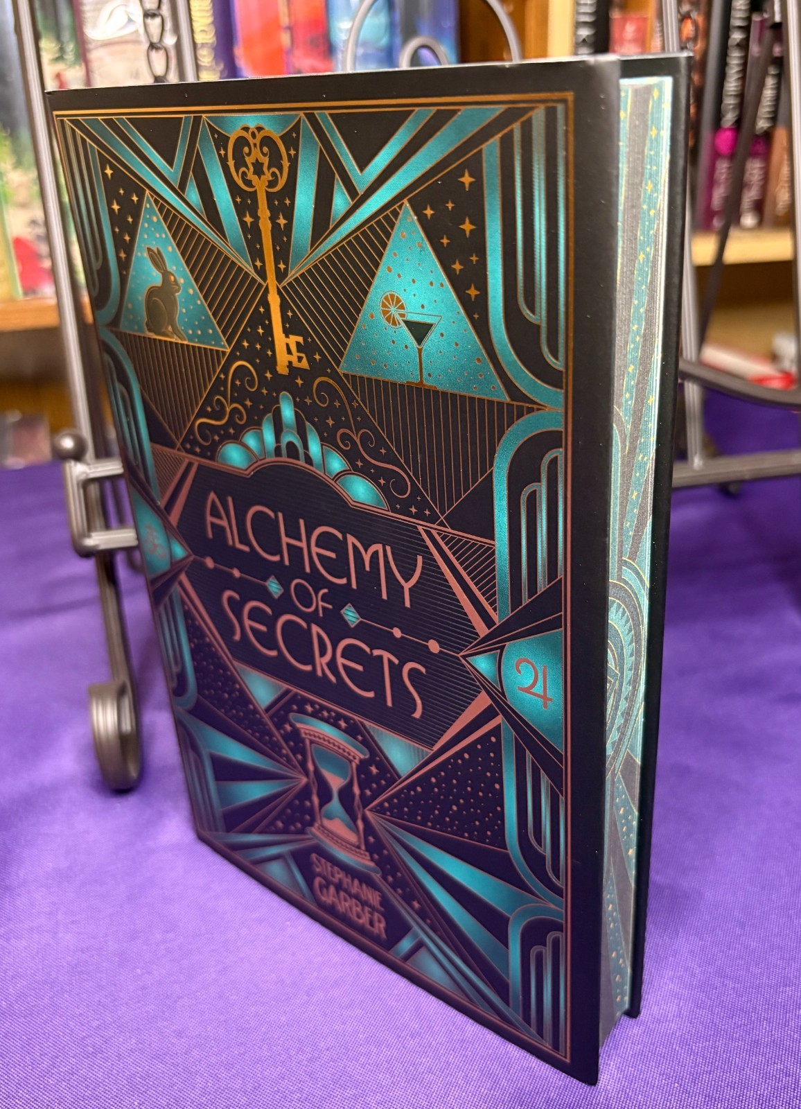 Alchemy of Secrets by Stephanie Garber Owlcrate Exclusive Edition