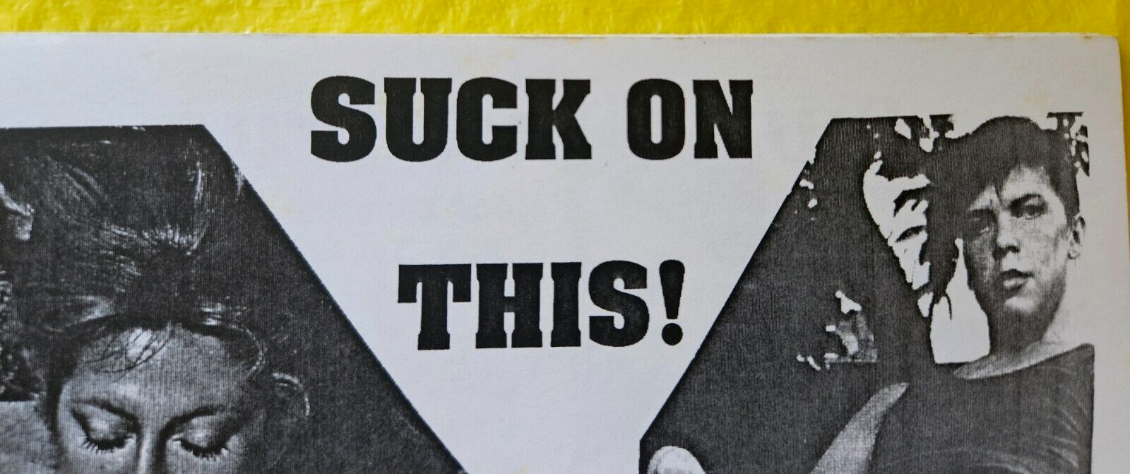 SUCK DON’T BLOW #2 ‘Mediocre Slopsheet’ 90’S ZINE Drew Barrymore ANTHONY KIEDIS
